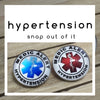 Hypertension Snap Button - FREE WITH BRACELET