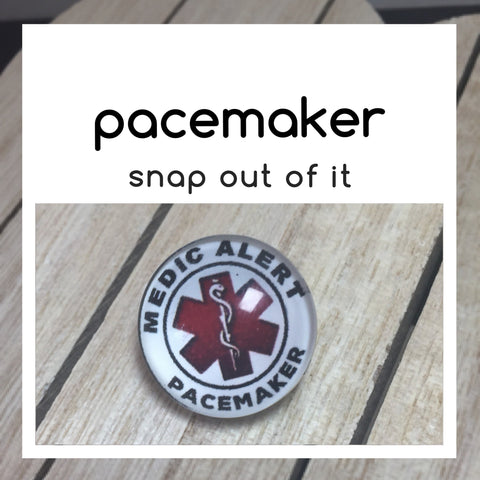 Pacemaker Snap Button - FREE WITH BRACELET