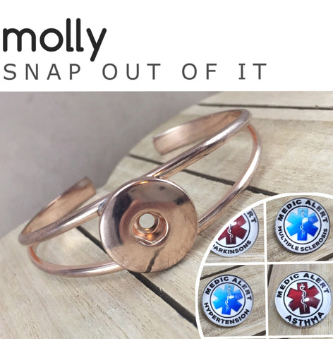 Molly Copper Medical Alert Bracelet