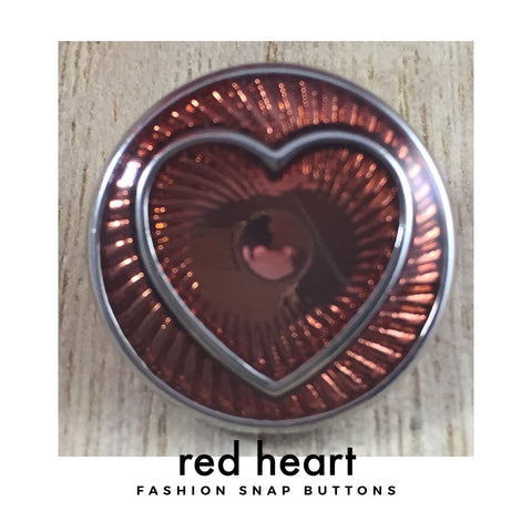 Red Heart Fashion Snap