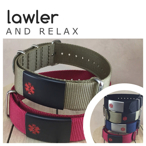Lawler NATO Medical Alert Bracelet